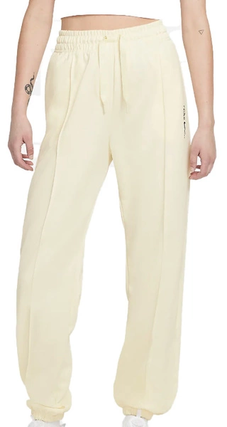 Żółte Damskie Spodnie Nike Loose Fit M DO0781-113