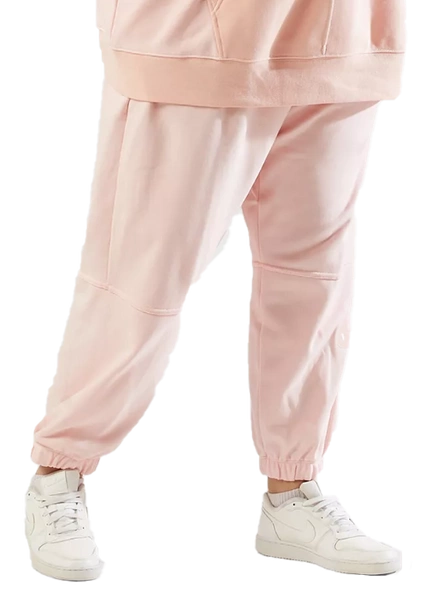 Różowe Spodnie Damskie Nike DN5034-611 2X NSW Swoosh Fleece