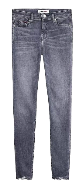 Szare Jeansy Damskie Tommy Jeans DW0DW10742 27/32 Nora Skinny