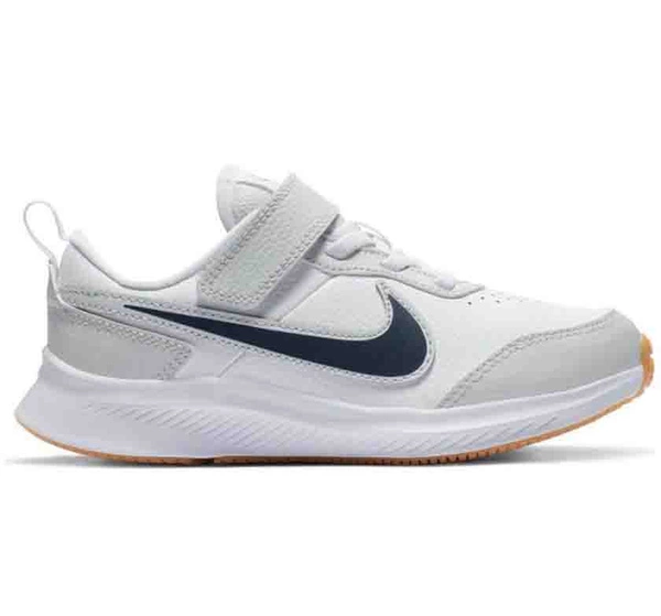 Białe Z Czarnym Logo Buty Nike Varsity PSV CN9393-100 35 Junior