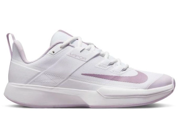 Białe Z Fioletowym Logo Buty Nike Court Vapor DH2945-033 40,5 Damskie