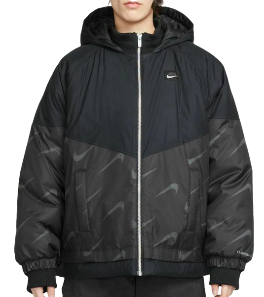 Czarna Kurtka Damska Nike Therma-FIT Synthetic Oversize DD4642-010 S