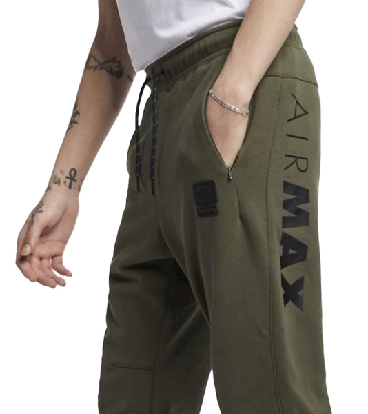 Zielone Spodnie Nike Air Max dla Chłopców XL BV7397-325