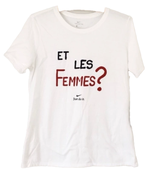 Biała Koszulka Nike CU5872-100 XL Damska Tee