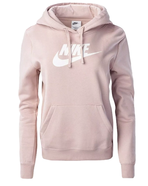 Różowa Bluza Damska Nike DQ5775601 XXL z Kieszeniami