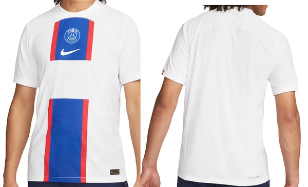 Nike Koszulka Męska Piłkarska - Biała - PSG Paris Saint-Germain Match Third 22/23 - DN2709101 - Rozmiar XL