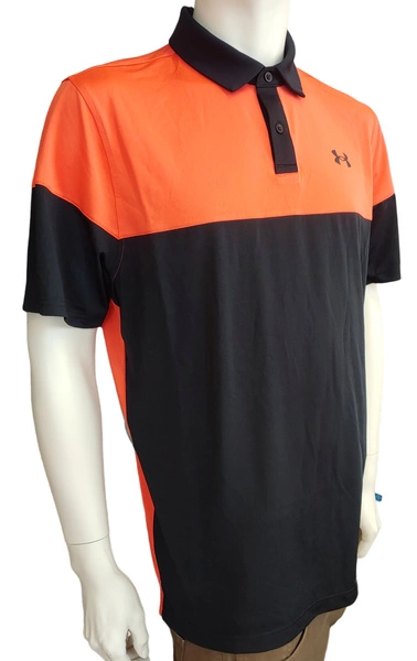 Pomarańczowa Koszulka Polo Męska Under Armour 1361825001 L HeatGear