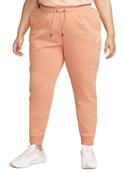 Różowe Spodnie Nike DM9285-609 3X Damskie Fleece Plus