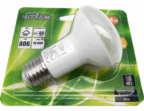 ŻARÓWKI  LED  E27 8W  60W  806lm 180°