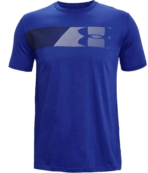 Niebieska Męska Koszulka Under Armour HeatGear Loose 1329584400 L