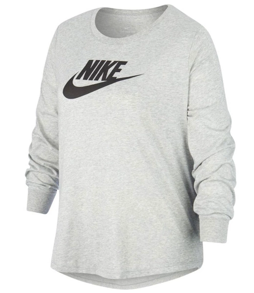 Nike Damska Bluzka CN57420-630 3X Szara Icon Longsleeve