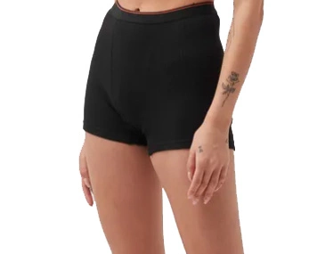 Calvin Klein Spodenki Damskie - Domowe - Czarne - Rozmiar M - Sleep Short - 0040185WBE UB1