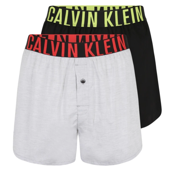 Calvin Klein Spodenki Męskie - Bokserki - 2-pak - 000NB2637A WIA - Rozmiar  M