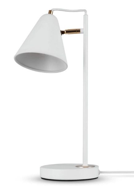 Lampa Stołowa Maytoni Falke Biały Złoty MOD101TL-01WG