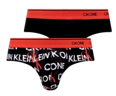 Czarne Męskie Slipy Calvin Klein 2-Pak S 000NB2386A-V7F