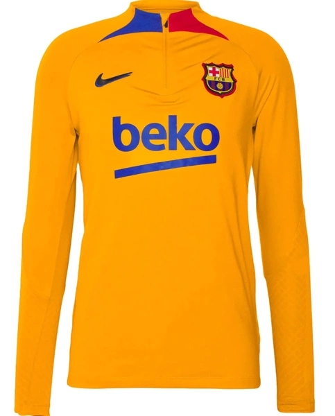 Damski Longsleeve Nike FC Barcelona 1/4 Zamek Dri-Fit Slim DH7730-837 S