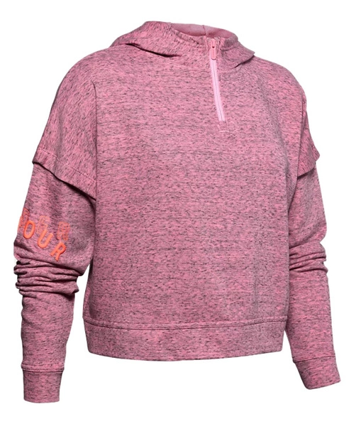 Różowa Bluza Damska Under Armour 1351806691 SM French Terry