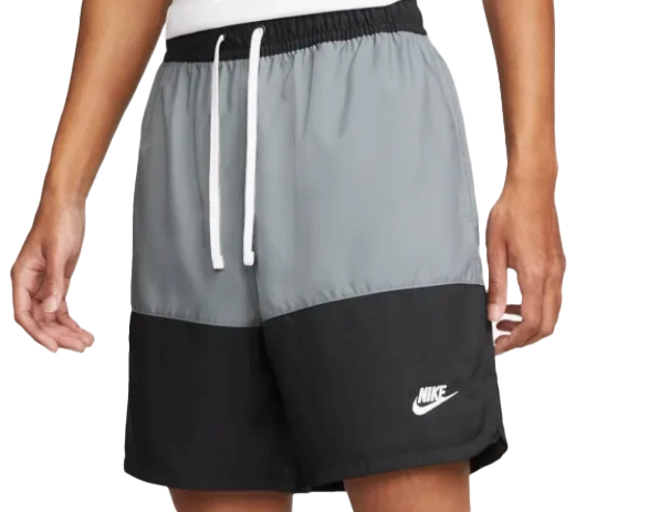 Spodenki Męskie Nike - Czarne Szare - Sportswear Sport Essentials - DM6831010 - Rozmiar M