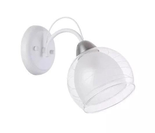 Kinkiet Maytoni Nikki Biały Podwójny Klosz MOD140WL-01W