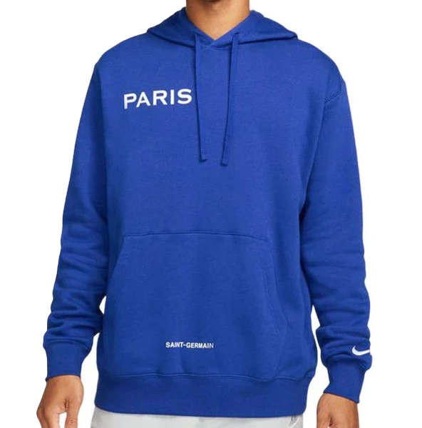 Męska Bluza PSG Club Fleece Hoodie DQ8976-417 XL Niebieska
