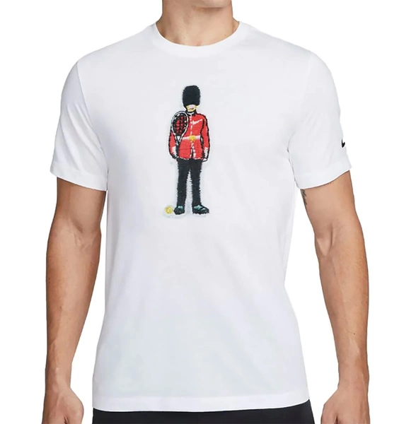 Biała Męska Koszulka Tenisowa Nike Court Dri-FIT DD8574-100 XS