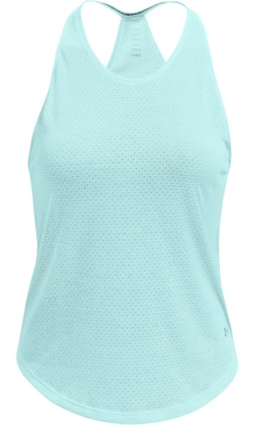 Niebieski Top Damski Under Armour Run HeatGear 1361372441 SM