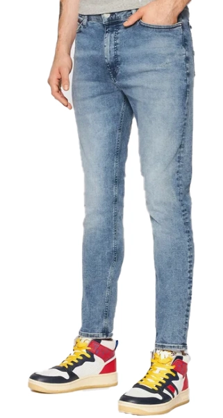 Niebieskie Jeansy Męskie Tommy Jeans Simon Skinny DM0DM11109 31/32
