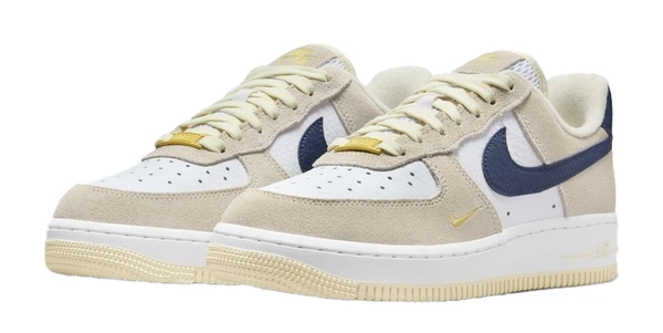 Beżowo-Białe Buty Nike Air Force 1 '07 COB FV6332-100 43 Damskie