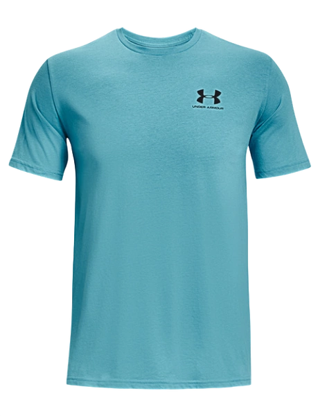Niebieska Męska Koszulka Under Armour HeatGear Loose 1326799476 L