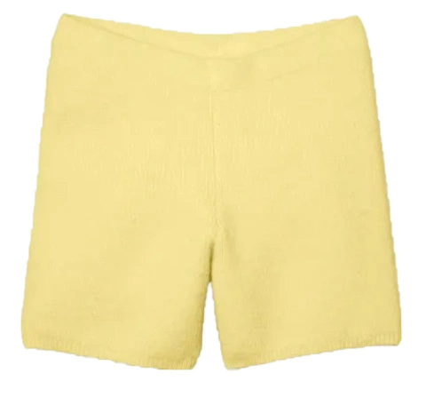 Calvin Klein Spodenki Damskie - Szorty - Żółte - Rozmiar M - K20K203722ZAY