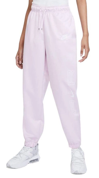 Jasnoróżowe Spodnie Nike DD5425-695 XL Damskie Air Woven