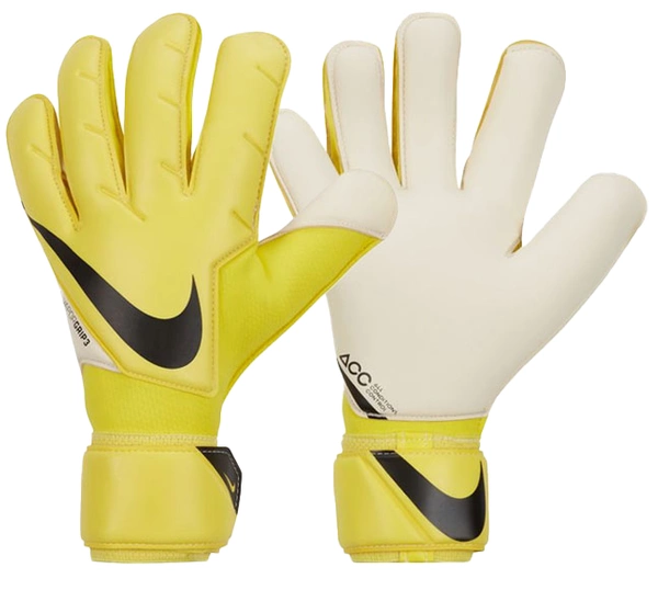 Żółte Rękawice Bramkarskie Nike Vapor Grip3 Rozmiar 11