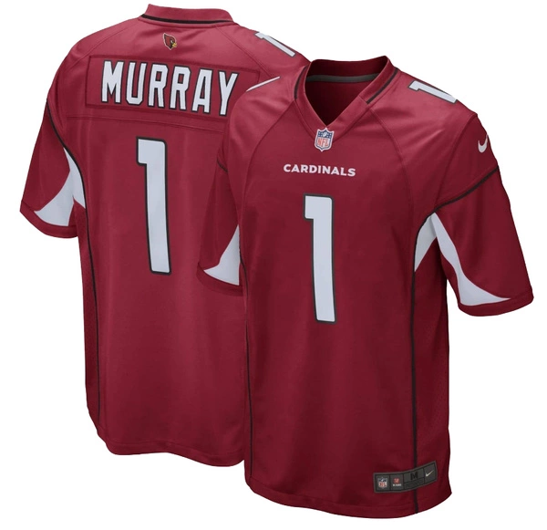 Czerwona Męska Koszulka Nike NFL Cardinals Murray M DR1597-608