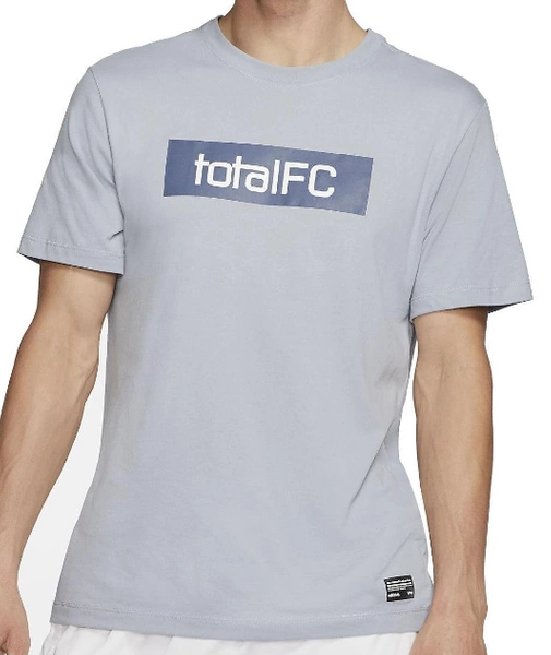 Nike T-shirt Męski Szary - Koszulka Seasonal TotalFc - CD0167-464 - Rozmiar L