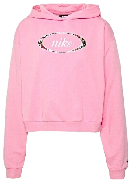 Różowa Bluza Damska Nike CV1870-654 XS Skrócona