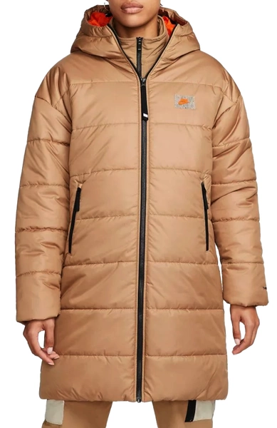 Brązowa Kurtka Parka Nike DX5684-258 S Damska Therma-FIT