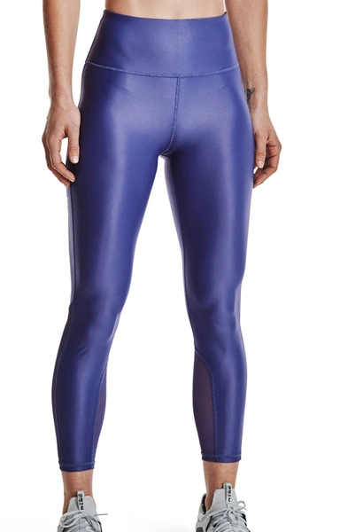 Fioletowe Damskie Legginsy UA Iso-Chill 7/8 SM 1361023-561