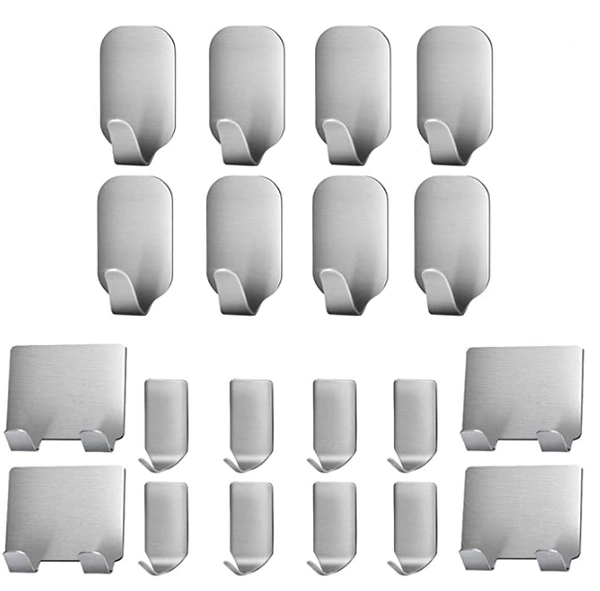 Samoprzylepne Wieszaki Łazienkowe Kateluo 20 szt.