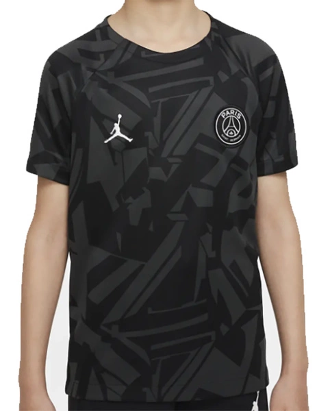 Dziecięca Koszulka PSG Nike Pre-Match Away 2022/23 DN1298-011 XS (122-128 cm) Czarna