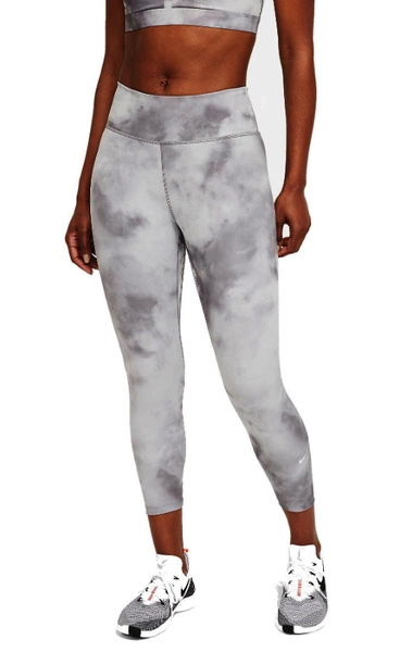 Nike Legginsy Damskie DA0339-084 Szare XS Dri-FIT 