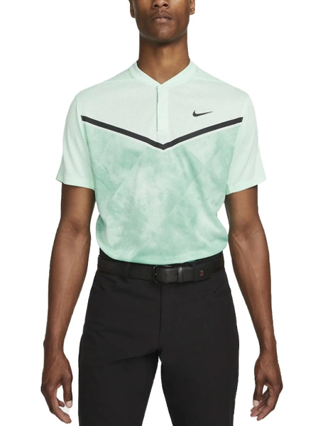 Zielona Koszulka Męska Nike Polo ADV Tiger Woods DH0916379 L