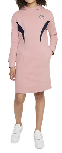 Różowa Sukienka Nike Air dla Dziewcząt M 137-146 cm DD7159-630