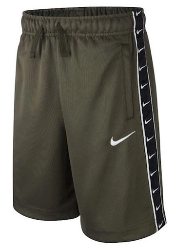 Zielone Spodenki Nike Junior NSW Swoosh M CW3869325